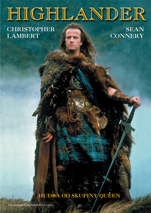 Highlander - Czech DVD movie cover
