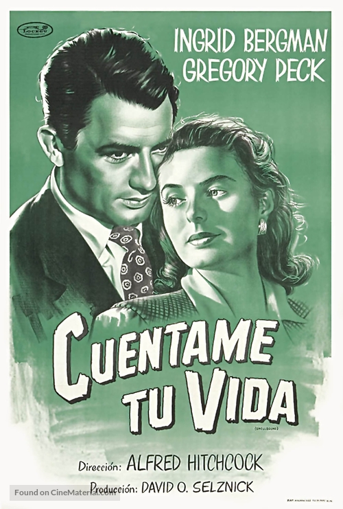Spellbound - Argentinian Re-release movie poster