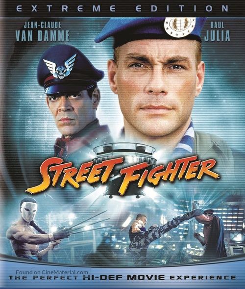 Street Fighter - Blu-Ray movie cover