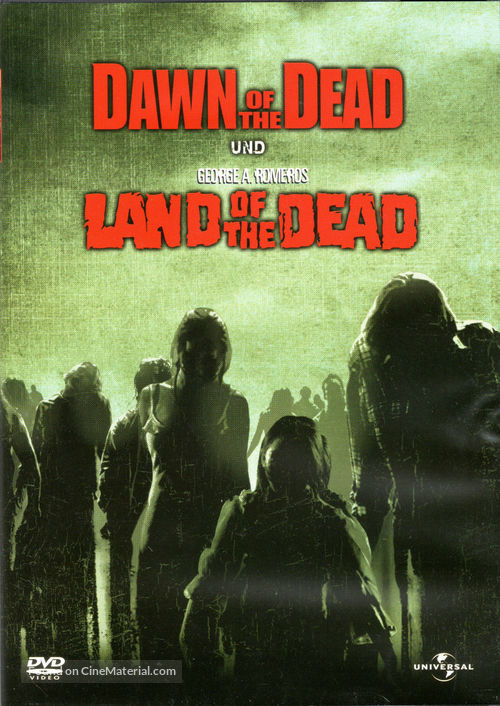 Land Of The Dead - German DVD movie cover