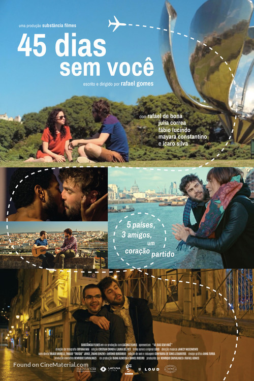 45 Dias Sem Voc&ecirc; - Brazilian Movie Poster