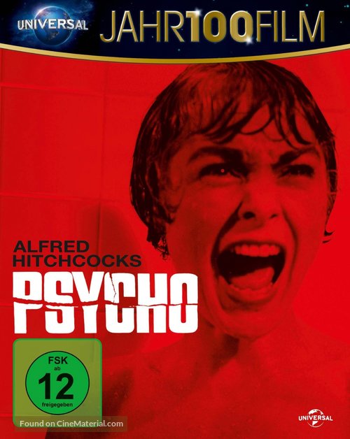 Psycho - German Blu-Ray movie cover