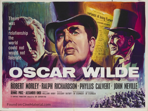 Oscar Wilde - British Movie Poster