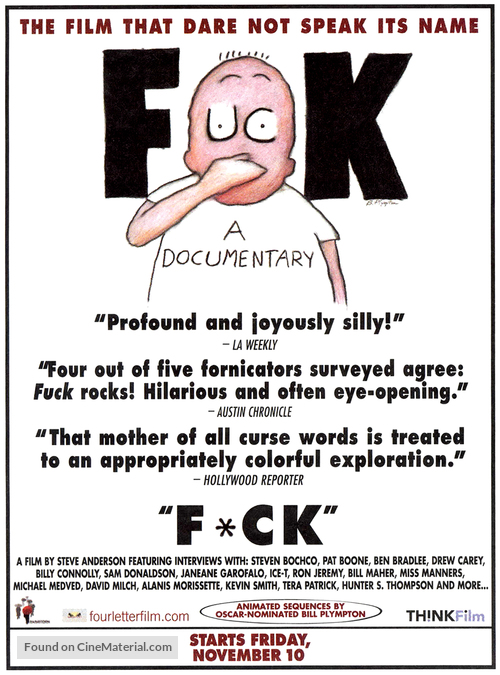 Fuck - Movie Poster