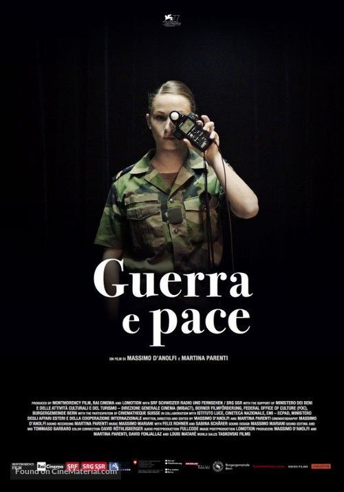 Guerra e pace - Israeli Movie Poster