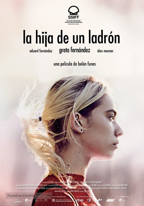 La hija de un ladr&oacute;n - Spanish Movie Poster