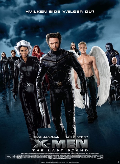 X-Men: The Last Stand - Danish Movie Poster