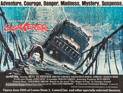 Sorcerer - Movie Poster