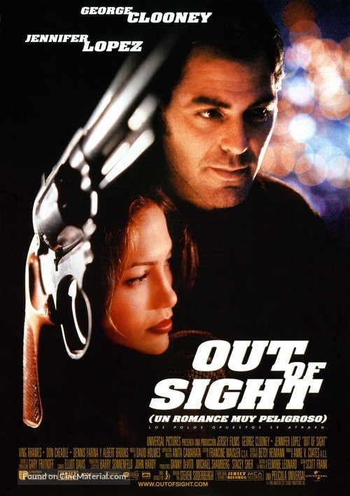 Out Of Sight - Spanish Movie Poster