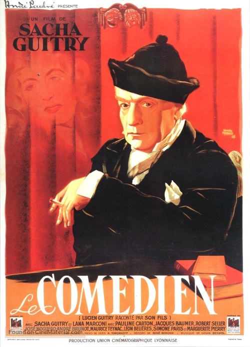 Le com&eacute;dien - French Movie Poster