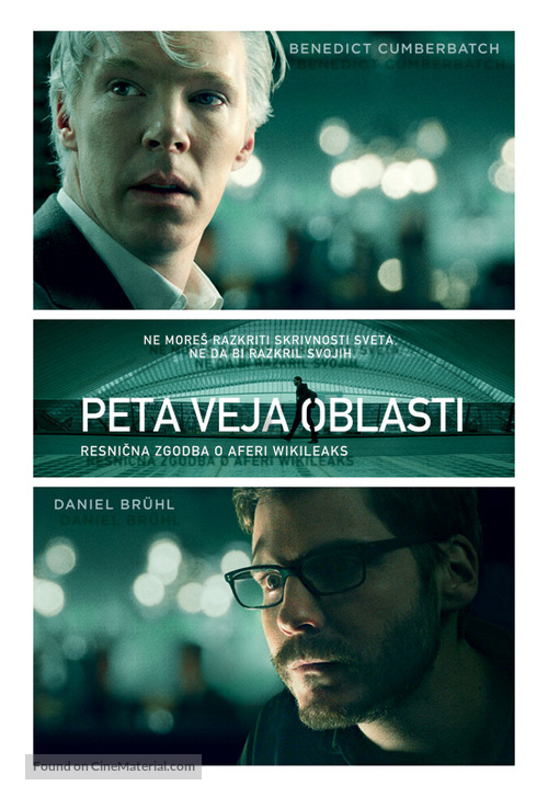 The Fifth Estate - Slovenian Movie Poster