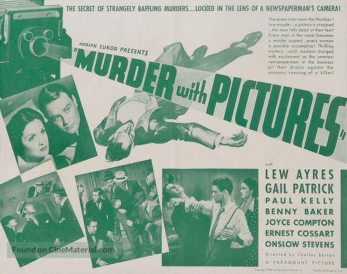 Murder with Pictures - poster