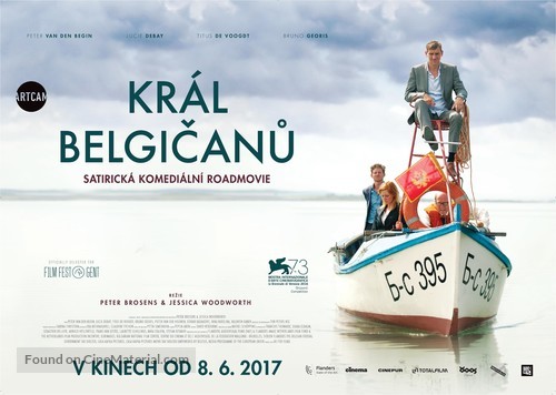 King of the Belgians - Czech Movie Poster