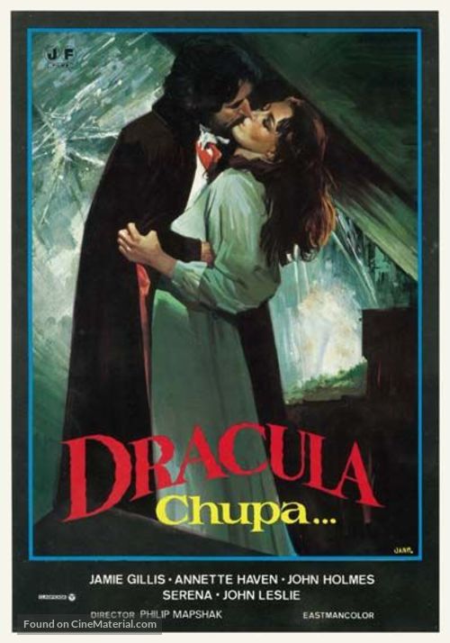 Dracula Sucks - Spanish Movie Poster