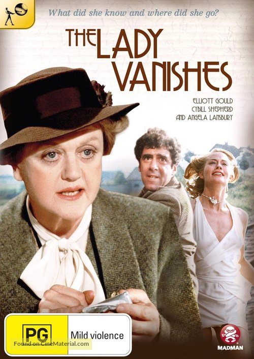 The Lady Vanishes - Australian DVD movie cover