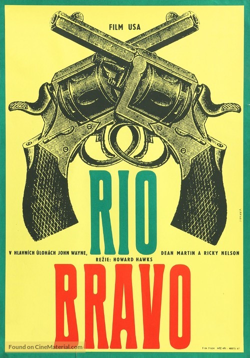 Rio Bravo - Czech Movie Poster