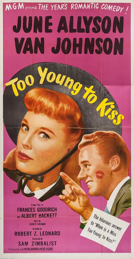 Too Young to Kiss - Movie Poster