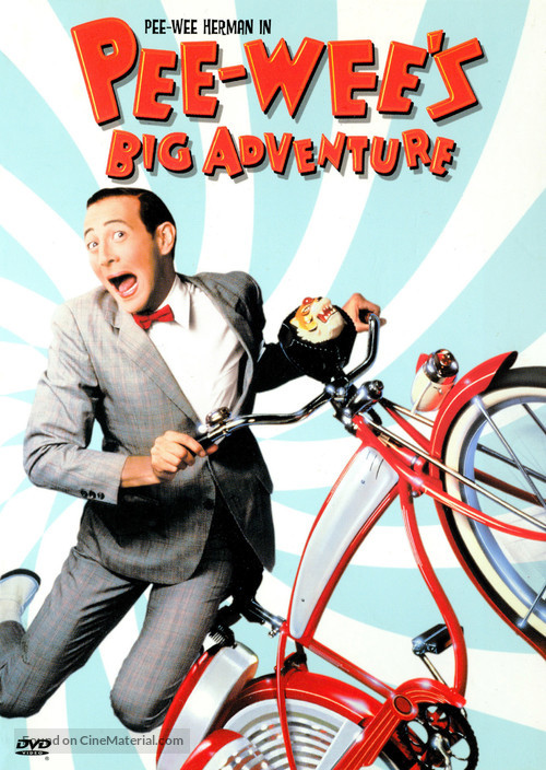 Pee-wee&#039;s Big Adventure - DVD movie cover