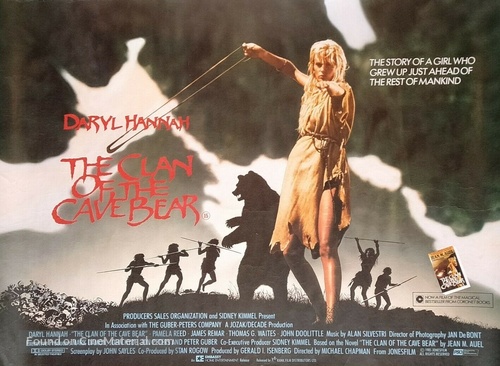 The Clan of the Cave Bear - British Movie Poster