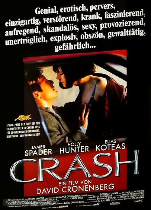 Crash - German Movie Poster