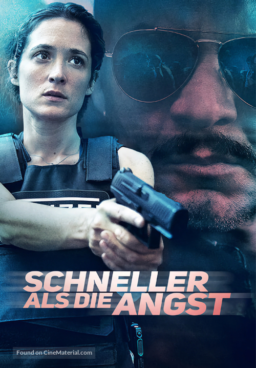 &quot;Faster than Fear&quot; - German Movie Poster