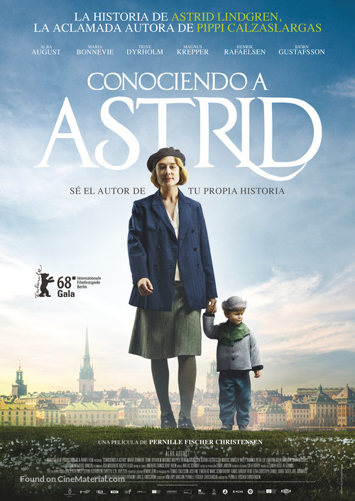 Unga Astrid - Spanish Movie Poster