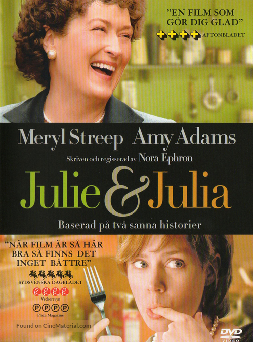 Julie &amp; Julia - Swedish DVD movie cover