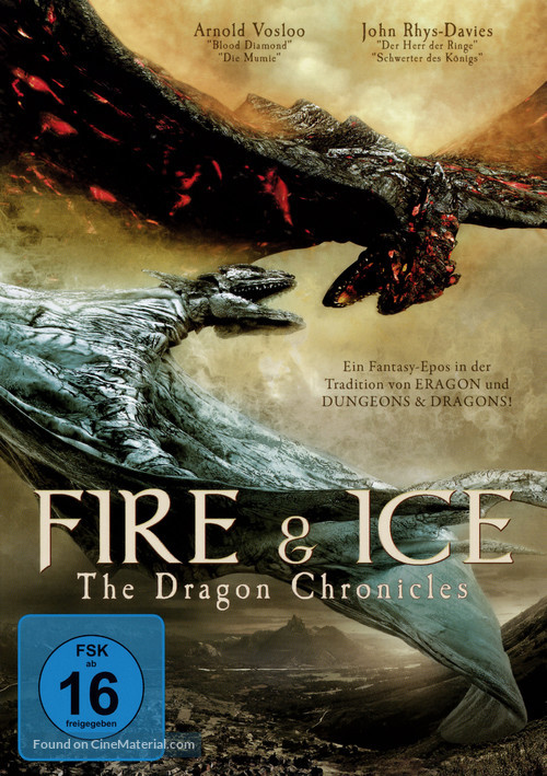 Fire &amp; Ice - German Movie Cover