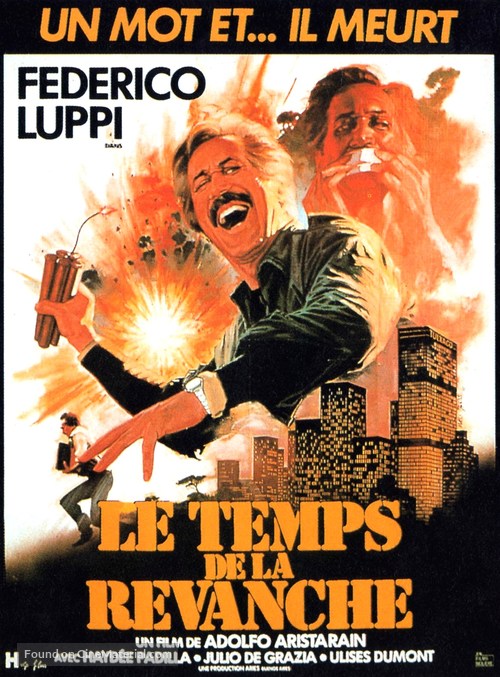 Tiempo de revancha - French Movie Poster