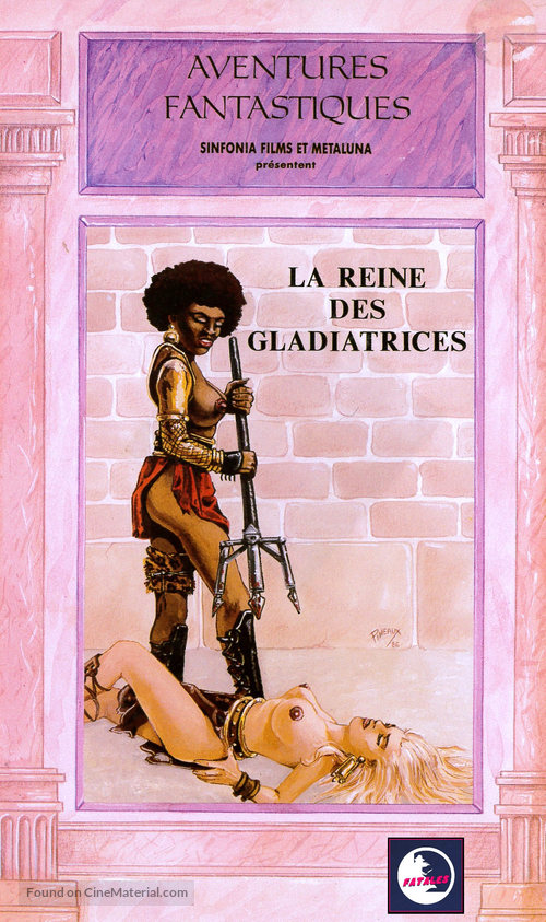 The Arena - French VHS movie cover