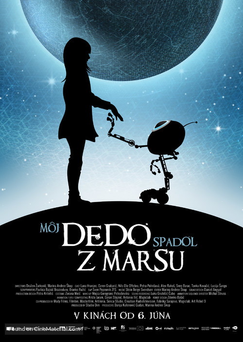 Moj dida je pao s Marsa - Slovak Movie Poster