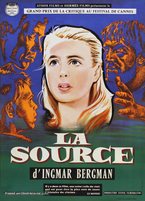 Jungfruk&auml;llan - French Movie Poster