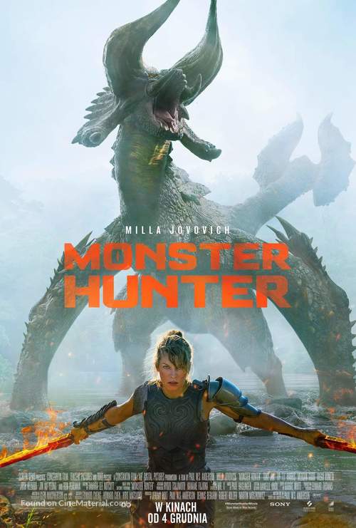 Monster Hunter - Polish Movie Poster