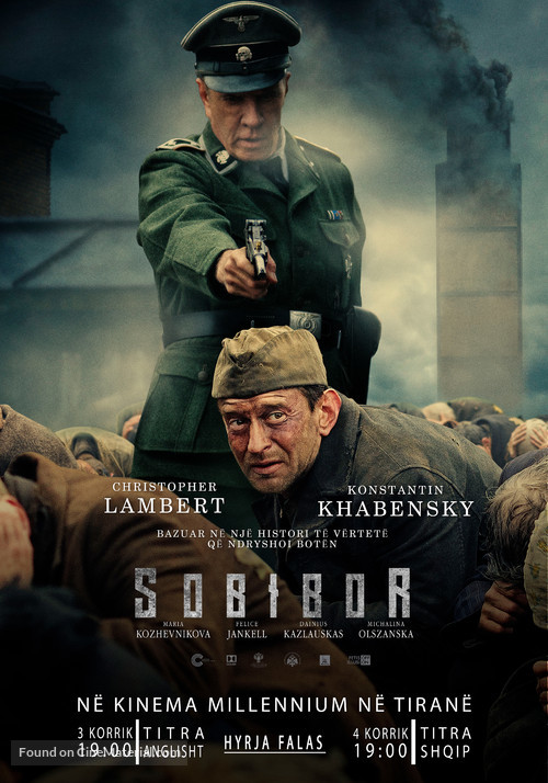 Escape from Sobibor - Macedonian Movie Poster