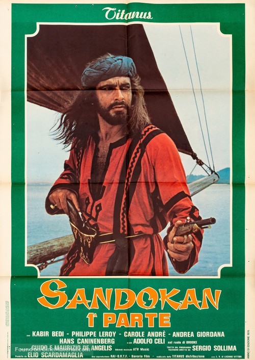 &quot;Sandokan&quot; - Italian Movie Poster