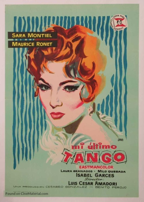 Mi &uacute;ltimo tango - Spanish Movie Poster