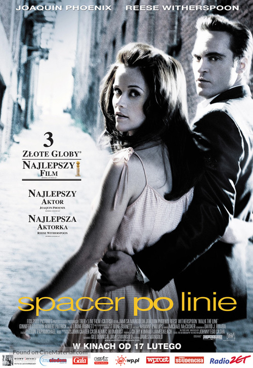 Walk the Line - Polish Movie Poster
