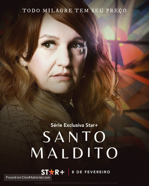 &quot;Santo Maldito&quot; - Brazilian Movie Poster