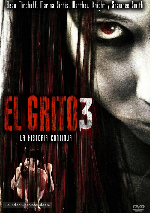 The Grudge 3 - Argentinian Movie Cover