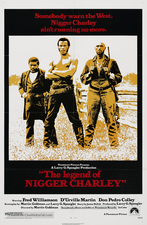 The Legend of Nigger Charley - Movie Poster