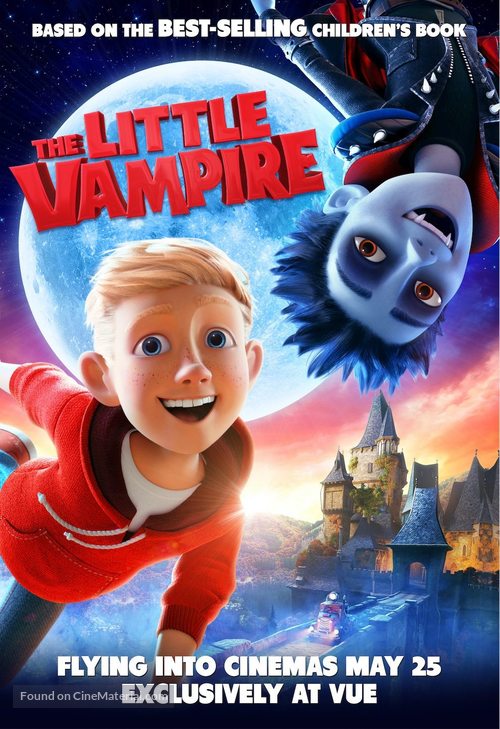 The Little Vampire 3D - British Movie Poster