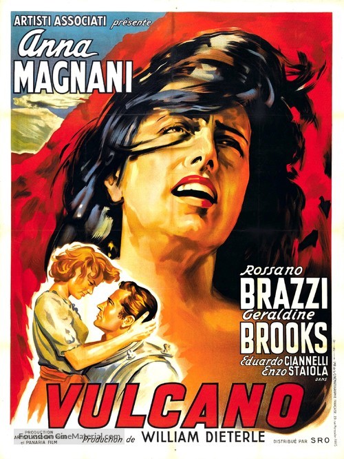 Vulcano - French Movie Poster