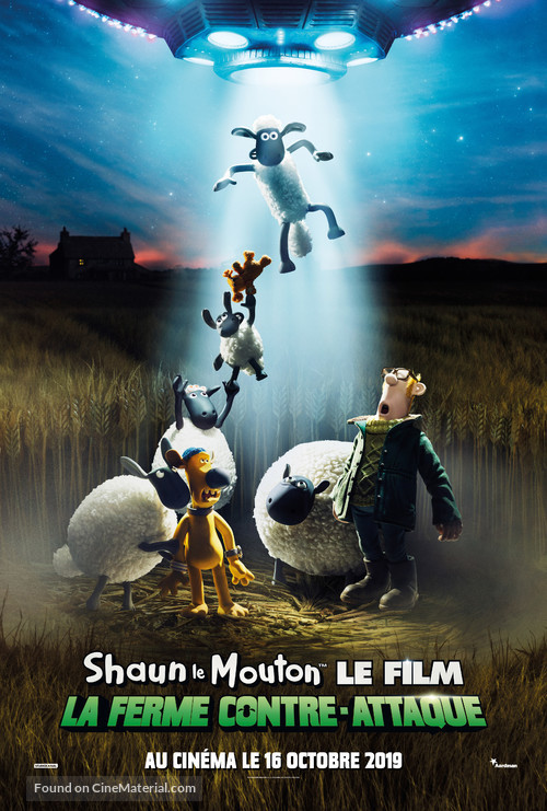 A Shaun the Sheep Movie: Farmageddon - French Movie Poster