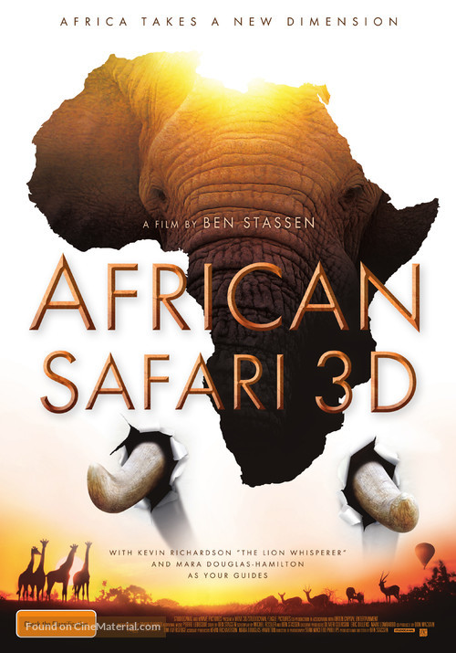 African Safari - Australian Movie Poster