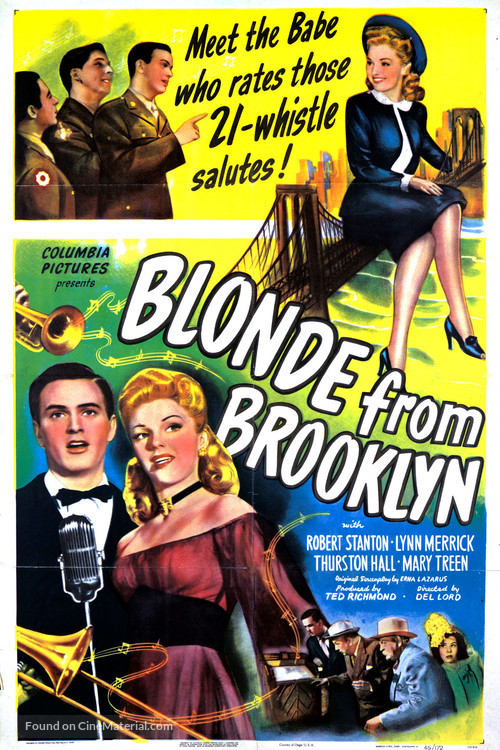 The Blonde from Brooklyn - Movie Poster