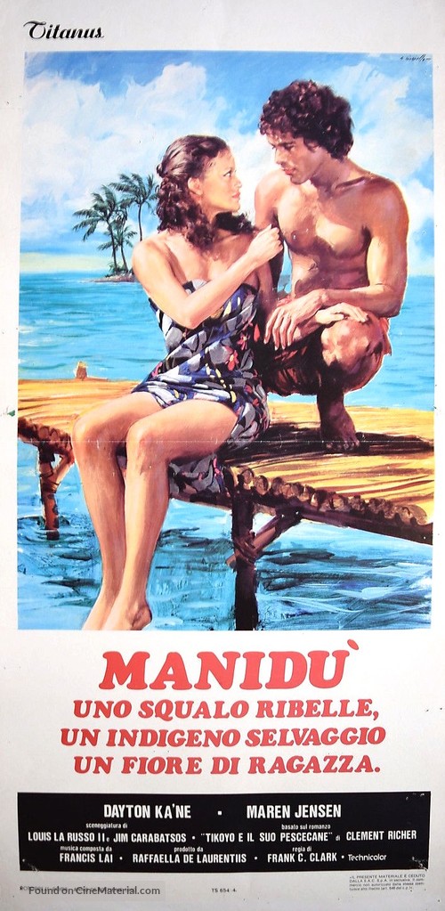 Beyond the Reef - Italian Movie Poster