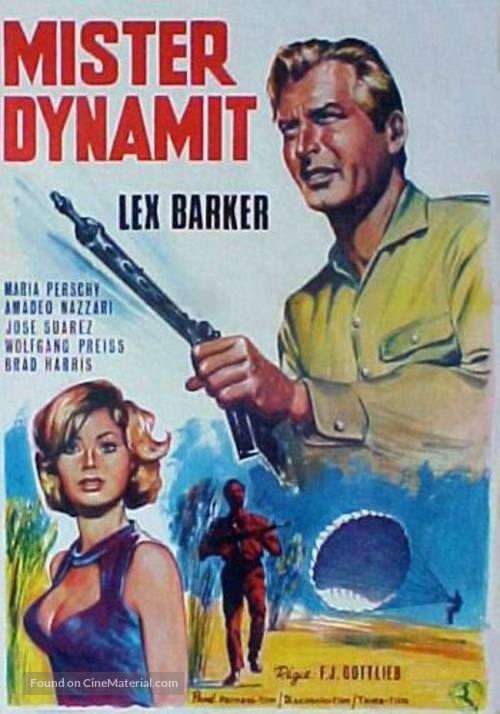 Mister Dynamit - morgen k&uuml;&szlig;t Euch der Tod - German Movie Poster