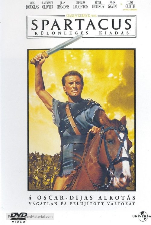 Spartacus - Hungarian Movie Cover
