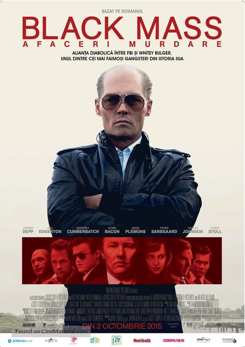 Black Mass - Romanian Movie Poster