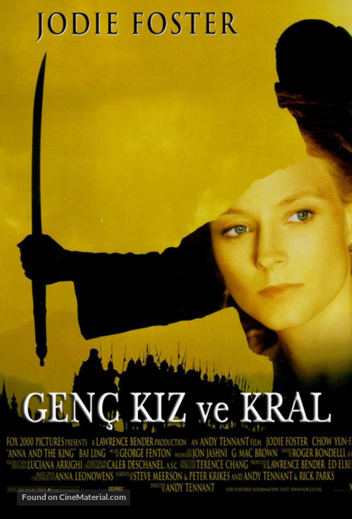 Anna And The King - Turkish Movie Poster